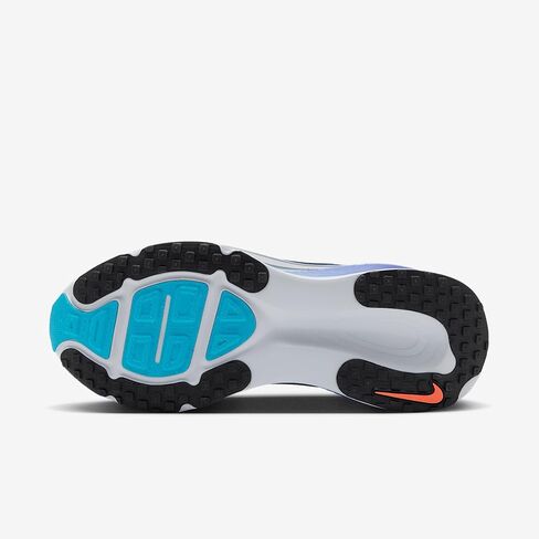 حذاء الجري Nike Vomero 18 للرجال (أزرق فويد/أزرق فاتح/قرمزي ساطع/فضي معدني) مقاس 7.5 in Saudi Arabia