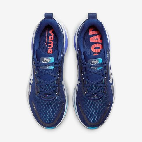 حذاء الجري Nike Vomero 18 للرجال (أزرق فويد/أزرق فاتح/قرمزي ساطع/فضي معدني) مقاس 7.5 in Saudi Arabia