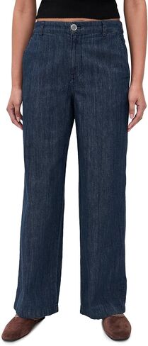 Madewell Women's The Zoe Relaxed Straight Denim Pants in Saudi Arabia