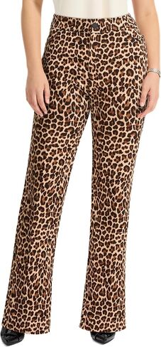 Anne Klein Women's Cheetah Print Bootcut Pant in Saudi Arabia