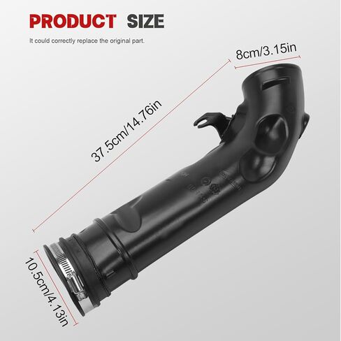 Air Filter Flow Intake Hose for Transit MKC 2.0T, Replace CV619C623FC CV6Z9B659J in Saudi Arabia