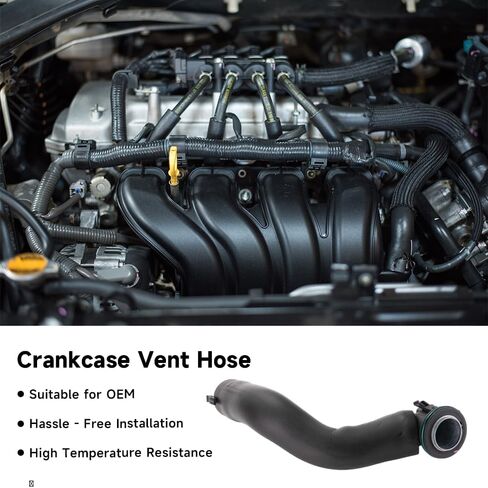 Crankcase Vent Hose 11127588417 - for BMW X1 2012-2013, X5 2013-2014, 328i xDrive 2011-2013, 528i 2010-2011 - Valve Cover Crankcase Vent Hose in Saudi Arabia