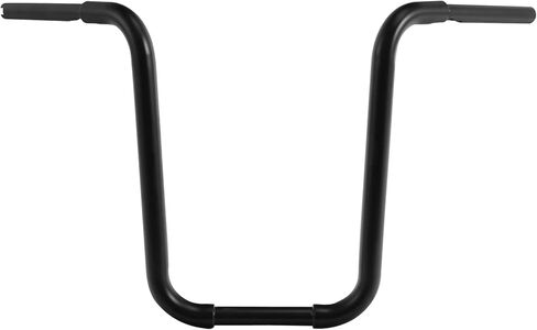 XFMT 10" Rise 1.25" Ape Hanger Handlebar For Harley Davidson FLST FXST Sportster XL, Chrome in Saudi Arabia