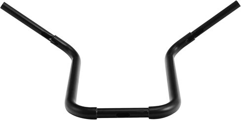 XFMT 10" Rise 1.25" Ape Hanger Handlebar For Harley Davidson FLST FXST Sportster XL, Chrome in Saudi Arabia