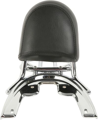 XMT-MOTO Low Sissy Bar Uprights with Passenger Backrest Pad,Luggage Rack,Fender Base Plate fits for 2002-2006 Harley Davidson VRSC VRSCA, VRSCB and VRSCD models in Saudi Arabia