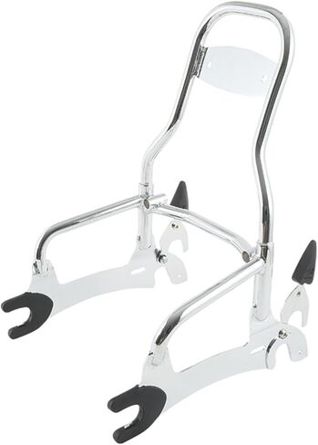 XMT-Moto 12" Chrome Backrest Passenger Sissy Bar fits For 2018 Chief,2016-2018 Chief Dark Horse,2014-2018 Chief Vintage,2014-2018 Chief Classic in Saudi Arabia