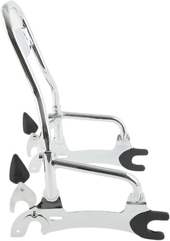 XMT-Moto 12" Chrome Backrest Passenger Sissy Bar fits For 2018 Chief,2016-2018 Chief Dark Horse,2014-2018 Chief Vintage,2014-2018 Chief Classic in Saudi Arabia