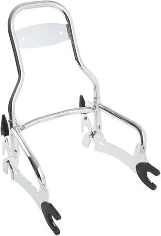 XMT-Moto 12" Chrome Backrest Passenger Sissy Bar fits For 2018 Chief,2016-2018 Chief Dark Horse,2014-2018 Chief Vintage,2014-2018 Chief Classic in Saudi Arabia