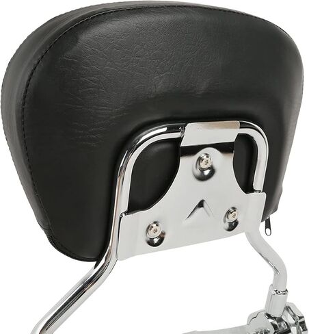 XMT-MOTO 18 inch Detachable Backrest Sissy Bar w/pad Fit for Harley Road King Road Glide Street Glide Electra Glide Ultra Classic 2009-2023 Chrome in Saudi Arabia