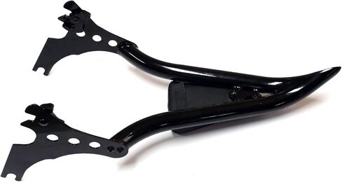 MZS Motorcycle Backrest Sissy Bar, 22" Detachable Passenger Rear Pad Quick Release Accessories Black Compatible with Sportster XL 883 1200 XL883 XL1200 Iron 2004-2022 in Saudi Arabia