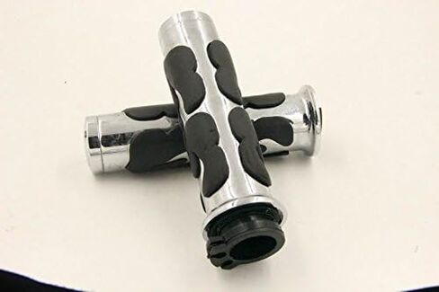 HONGK- Flame Hand Grip Compatible with Suzuki Intruder Boulevard C90 C50 M50 Volusia Marauder 800 [B01C0SSL3C] in Saudi Arabia