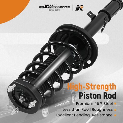 maXpeedingrods 172310 172309 Rear Strut for Toyota Camry 2007-2011 Avalon 2006-2012 Lexus ES350 2007-2012, 2Pc Complete Shock Absorber Strut w/Coil Spring Assembly in Saudi Arabia