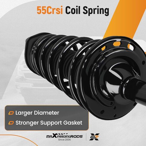 maXpeedingrods 172310 172309 Rear Strut for Toyota Camry 2007-2011 Avalon 2006-2012 Lexus ES350 2007-2012, 2Pc Complete Shock Absorber Strut w/Coil Spring Assembly in Saudi Arabia