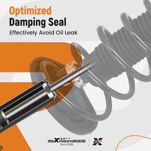 maXpeedingrods 172310 172309 Rear Strut for Toyota Camry 2007-2011 Avalon 2006-2012 Lexus ES350 2007-2012, 2Pc Complete Shock Absorber Strut w/Coil Spring Assembly in Saudi Arabia