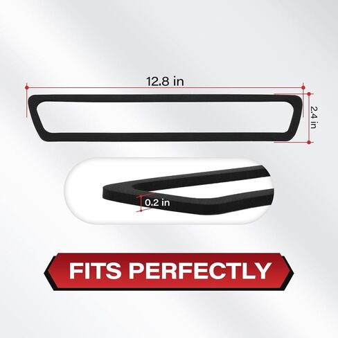 حشية ختم ضوء الفرامل الثالثة، متوافقة مع مجموعة مصابيح إيقاف التثبيت العالية 2009-2018 دودج رام 1500، 2010-2018 دودج رام 2500 3500، لاصق من جانب واحد in Kuwait