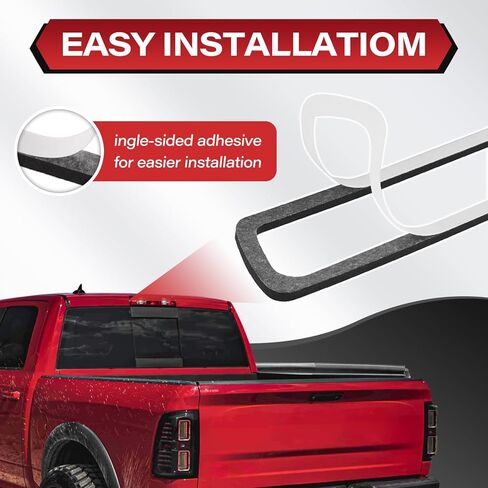 حشية ختم ضوء الفرامل الثالثة، متوافقة مع مجموعة مصابيح إيقاف التثبيت العالية 2009-2018 دودج رام 1500، 2010-2018 دودج رام 2500 3500، لاصق من جانب واحد in Kuwait