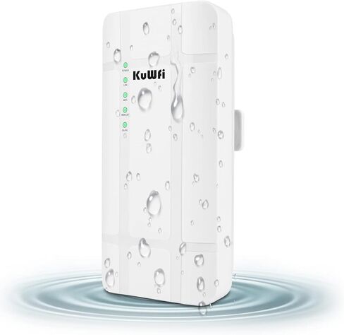 راوتر KuWFi مقاوم للماء خارجي 4G LTE CPE SIM بطاقة WiFi 150 ميجابت في الثانية CAT4 SIM LTE تعمل أجهزة التوجيه مع كاميرا IP أو تغطية WiFi خارجية مع هوائي 2 قطعة تعمل فقط مع وضع بطاقة SIM وليس للولايات المتحدة الأمريكية in Saudi Arabia
