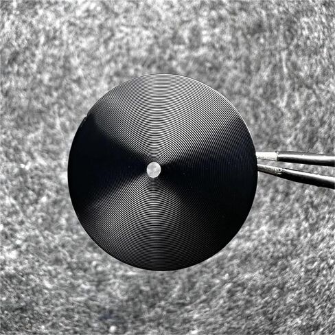 Wikene Watch Replacement dial 28.5MM CD Pattern Watch Dial Blank Metal No Calendar Watch Faces Accessories for NH35 for NH36 Movements in Kuwait