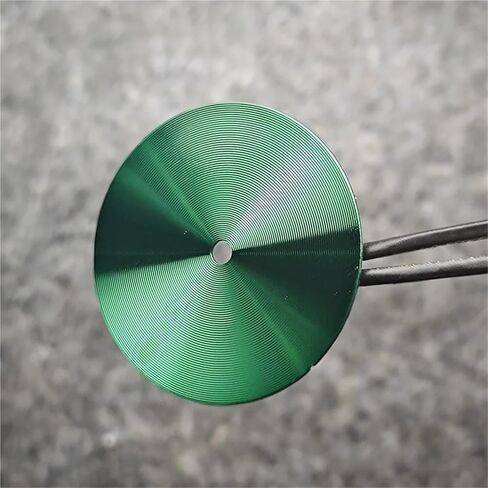 Wikene Watch Replacement dial 28.5MM CD Pattern Watch Dial Blank Metal No Calendar Watch Faces Accessories for NH35 for NH36 Movements in Kuwait