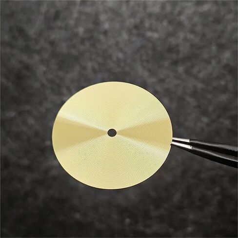 Wikene Watch Replacement dial 28.5MM CD Pattern Watch Dial Blank Metal No Calendar Watch Faces Accessories for NH35 for NH36 Movements in Kuwait