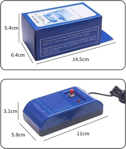 مجموعة أدوات إزالة مغناطيسية الساعة الاحترافية - أداة إزالة مغناطيسية إصلاح الساعة مع بوصلة للساعات الميكانيكية. in Kuwait