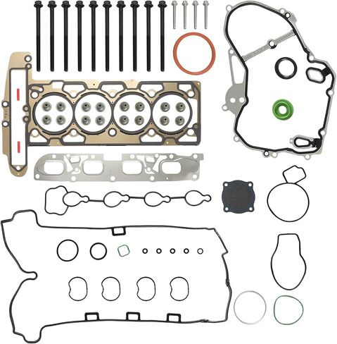 2.4 Full Head Gasket Set w/Cylinder Head Bolts Fit for Chevy Buick GMC Lacrosse Regal Verano Equinox Impala Malibu Terrain 2.4L 2011-2016 HS26517PT CS26223-1 ES72196 in Kuwait