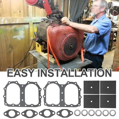 W4-1770 Head Manifold and Valve Cover Gasket Set, Replacement for Wisconsin VE4 VE4D VF4 VF4D VH4 VH4D, Replaces HS1785 in Kuwait