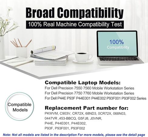 BOWEIRUI L17M6P52 01AV498 L17C6P51 Laptop Battery Compatible with Lenovo ThinkPad P72 P73 Series Notebook 01AV497 SB10K97636 SB10K97637 11.25V 8800mAh 99Wh 3-Cell in Kuwait
