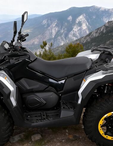 KEMIMOTO ATV Complete Seat Compatible with 2013-2024 Can Am Outlander 650 850 1000 1000R MAX / 2018-2023 Can-Am Outlander 450 L450 570 L570 MAX Front Seat Replacement OEM 708002491 in Saudi Arabia