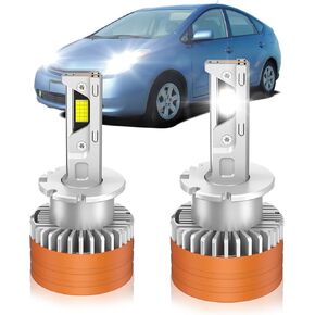 Fit for Chevy 2016-2018 Silverado 1500 LT LTZ LS WT 2018-2021 Equinox Xenon HID Light Replacement, 24000LM 600% Brightness D5S HID Bulbs, 6000K Cool White, Pack of 2 in Kuwait