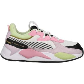 PUMA Kids Girls Rs-X Bouquet Lace Up Sneakers Shoes Casual - Off White, Pink in Saudi Arabia