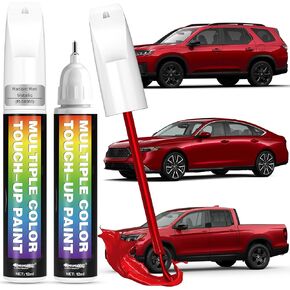 PPOHY® 2-PACK for Honda Canyon River Blue Metallic(B-640M) Car Touch Up Paint,Pro-Grade Quick Drying-Mirror Polish Effect,Quick & Easy Premium Car Scratch Remover,Easy to Use in Kuwait