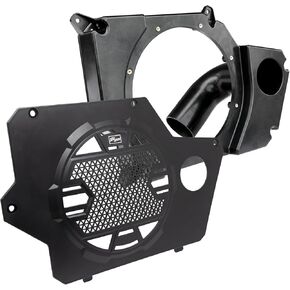 UTV Stereo Polaris Xpedition Port Kit V2 لوحة مضخم الصوت ذات فتحات تهوية تعمل على ترقية مجموعة إخراج الجهير مع مضخم صوت JBL OEM أو مجموعة الأسلاك لفرع ما بعد البيع الاختياري (يعمل فقط مع حاوية OEM JBL) in Kuwait