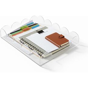 صينية حروف أكريليك، منظمات مكتبية وإكسسوارات للأوراق والمستندات والمجلدات وأجهزة الكمبيوتر المحمولة والقرطاسية، حامل ملفات المجلات للمكتب والمنزل والفصول الدراسية in Kuwait