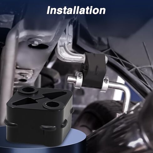 Left & Right Exhaust Support Isolator, Hanger Vibration Dampener Compatible with Ram 1500 Truck 2019-2025 Replace#：68519121AA in Saudi Arabia