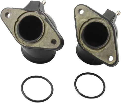 2PC Motorcycle Manifold Fit For XVS400 Dragstar XV 400 V-STAR 400 XVS650 Dragstar650 4TR-13596-01 4TR-13586-01 in Kuwait