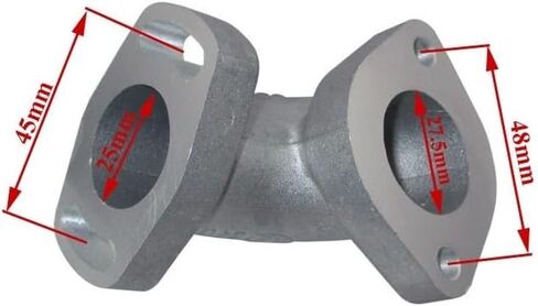 Manifold Pipe Fit For 125cc 140cc 150cc 160cc Pit Dirt Bike in Kuwait