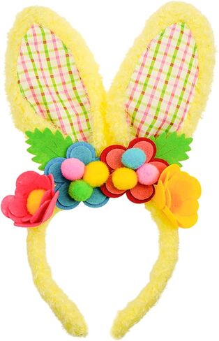 DearSun 3 Pcs Easter Bunny Ears Headband for Kids Adult, Cosplay Costume Accessories Rabbit Ear Hair Band in Saudi Arabia