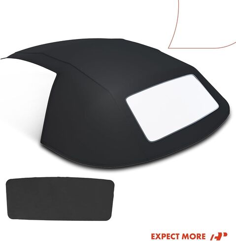 A-Premium Black Convertible Soft Top with Clear Plastic Window Compatible with 1994-2002 Chevrolet Camaro Pontiac Firebird in Saudi Arabia