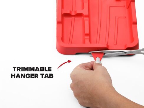 WeatherTech ToolTray - Flexible Tool Tray Organizer and Storage for Screws, Nuts, Bolt Organizer- Non-Magnetic, Set of 2 (Red) in Saudi Arabia