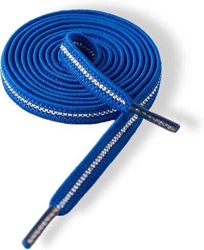 أربطة أحذية مرنة مسطحة - مقاسات متعددة للأحذية الرياضية والأحذية الكاجوال والأحذية طويلة الرقبة وجميع الأحذية ذات الأربطة in Kuwait