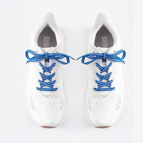 أربطة أحذية مرنة مسطحة - مقاسات متعددة للأحذية الرياضية والأحذية الكاجوال والأحذية طويلة الرقبة وجميع الأحذية ذات الأربطة in Kuwait