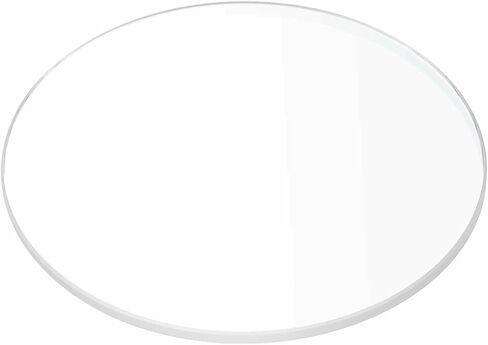 HARFINGTON Watch Crystal Glass Len Thick Flat Round Clear Sapphire Glasses Watches Face Crystals Lens Replacement for Watchmaker Repair in Saudi Arabia