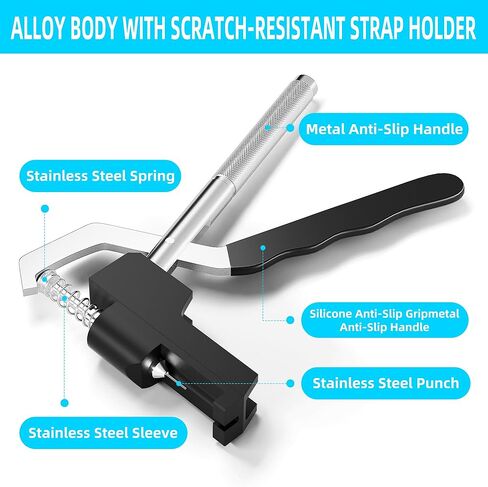 كماشة إزالة سوار الساعة المحمولة للأشرطة الفولاذية أداة لضبط طول سوار الساعة وإزالة وصلات الفولاذ المقاوم للصدأ المناسبة للإصلاح in Kuwait