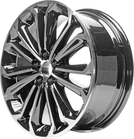 New 17x7 17-Inch Machined Black Aluminum Alloy Wheel Rim Fits Toyota Corolla S 2014-2016 ALY75152U45N in Saudi Arabia