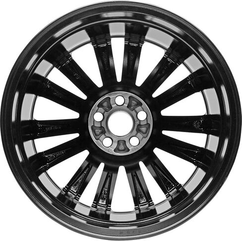 New 17x7 17-Inch Machined Black Aluminum Alloy Wheel Rim Fits Toyota Corolla S 2014-2016 ALY75152U45N in Saudi Arabia