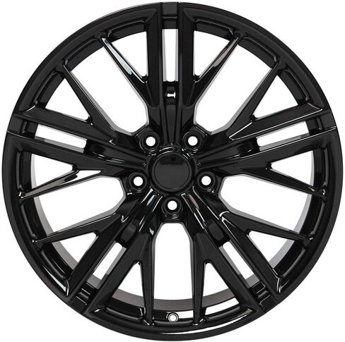 OE Wheels CV25 20 Inch Rim Fits Camaro ZL1 Style 5x120 20x8.5 Gloss Black - Hollander 5773 (1) in Saudi Arabia