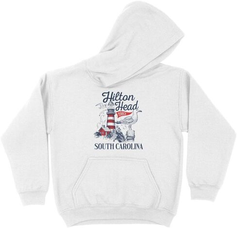 Vacation Hilton Head Kids Hoodie Sweatshirt Youth in Saudi Arabia