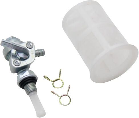 Enhance Fuel Control Generator Petcock Fuel Tank Shut Off Valve Gas Switch 310574GS -193272GS Compatible with Champion Generac, All Compatible with Briggs and Stratton! M10x1.25 Male with filter cup in Saudi Arabia