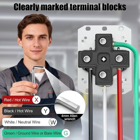 HBL9450A Straight Blade Device Receptacle, 50 amp car Charger Receptacle, RTP, Industrial Grade, 3-Pole 4-Wire Grounding, 50A 125/250V, 14-50R in Saudi Arabia